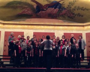 Christmas Saengerfest chorus