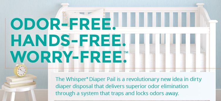 Whisper Diaper Pail Crib