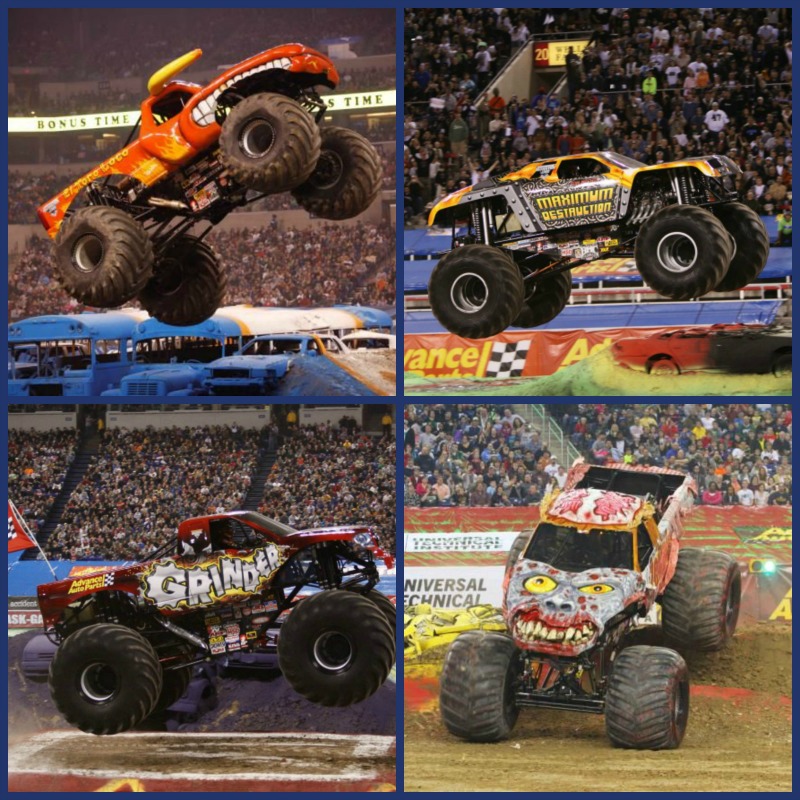 Monster Jam collage