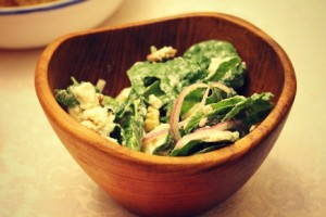 Spinach Salad with Pears