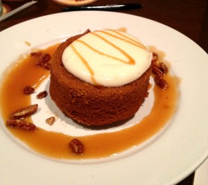 longhorn pumpkin lava cake