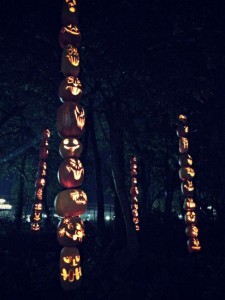 HalloWeekends Cedar Point Pumpkin Totems