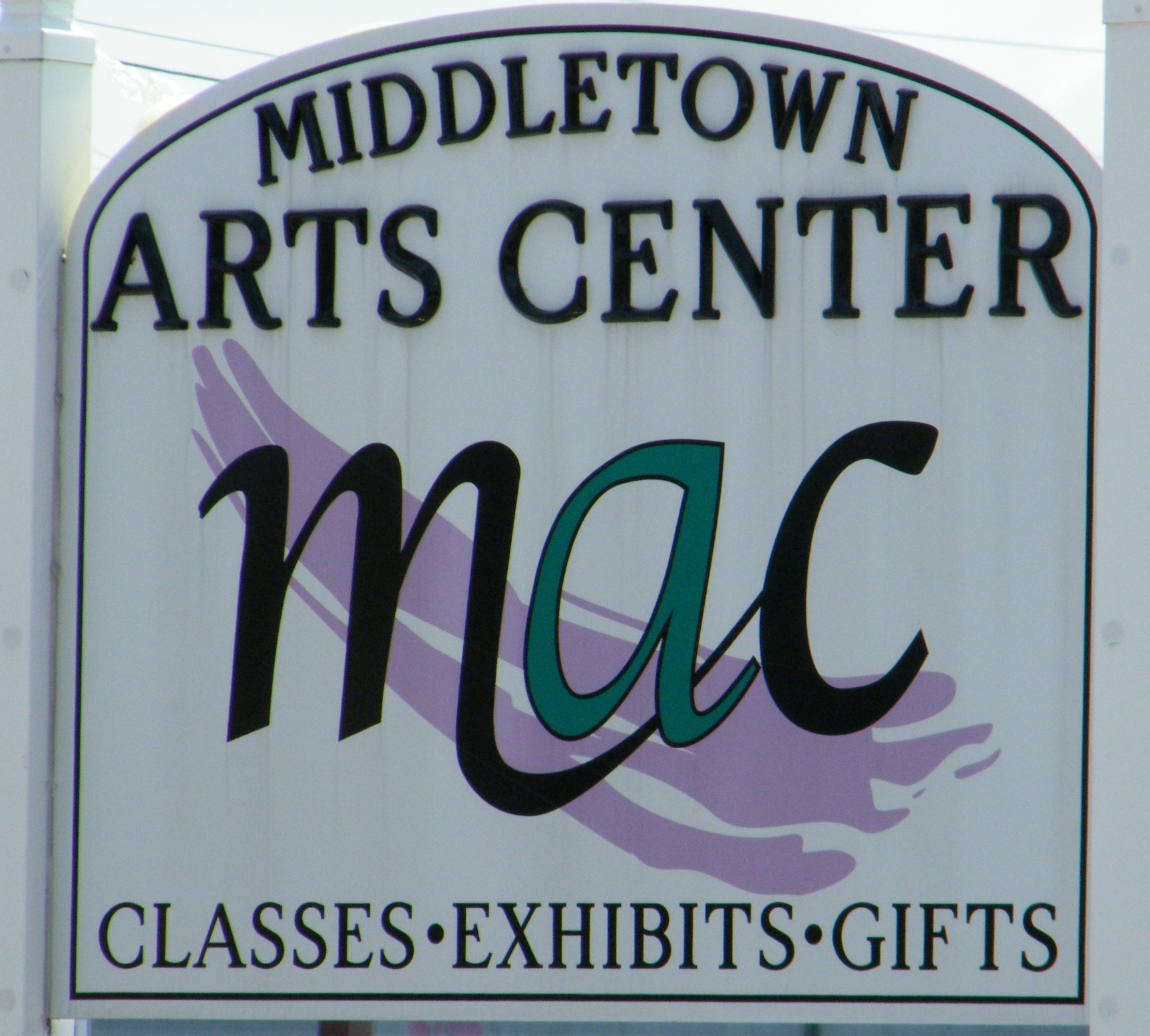 Middletown Art Center sign Family Friendly Cincinnati