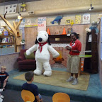 Story Time with Snoopy at blue manatee bookstore