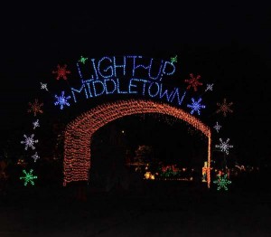 Photo credit goes to Light up Middletown.