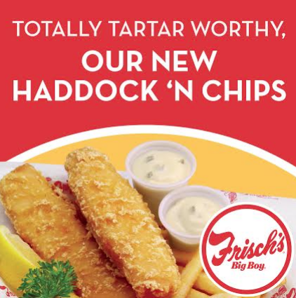 Haddock n chips Frischs