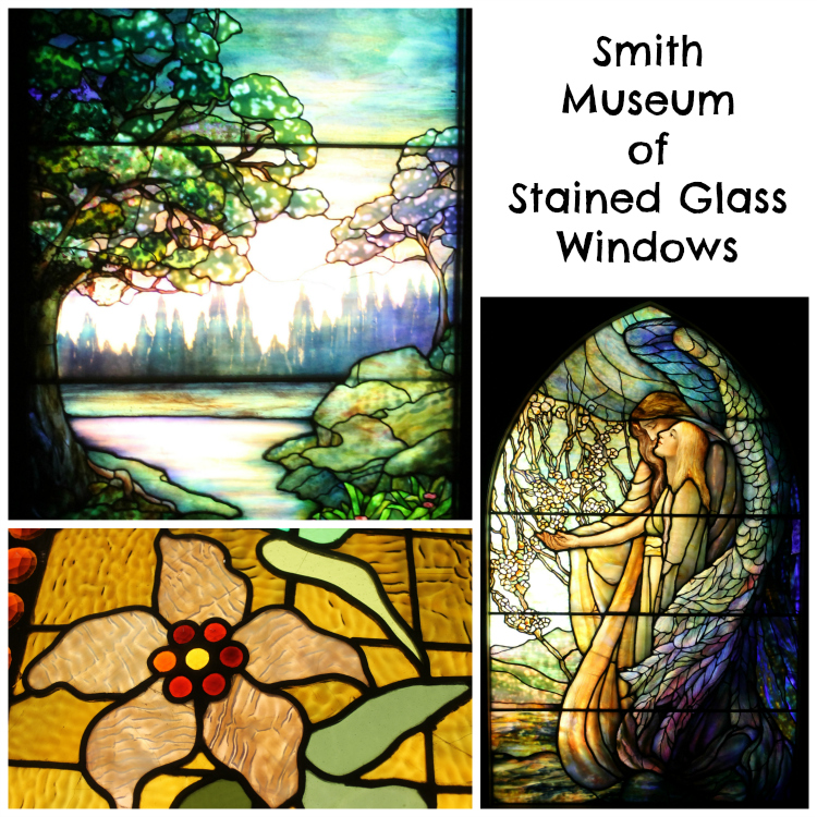 Smith Museum of Stained Glass Windows Collage