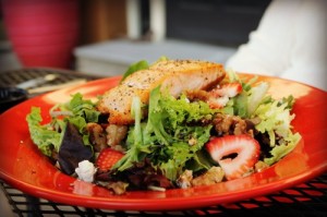 Blinkers Salmon Salad