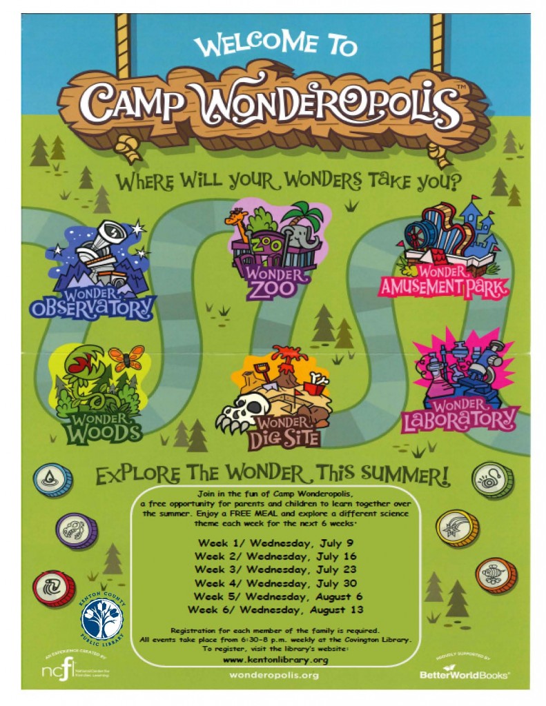 Learn About Science at Camp Wonderopolis Family Friendly Cincinnati