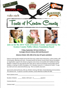 taste of kenton county form