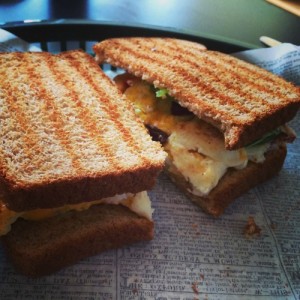 Uncle Buddy's Cafe Breakfast Sandwich