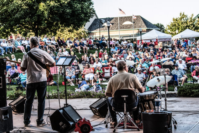 Groovin’ on the Green summer concerts at Village Green Park